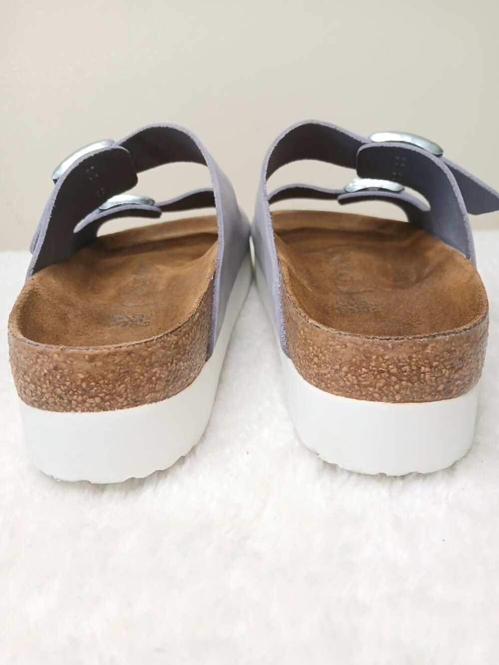 Papillio By Birkenstock Arizona Flex Platform Sandals Size EU 39/US 8-8.5 - Picture 7 of 13